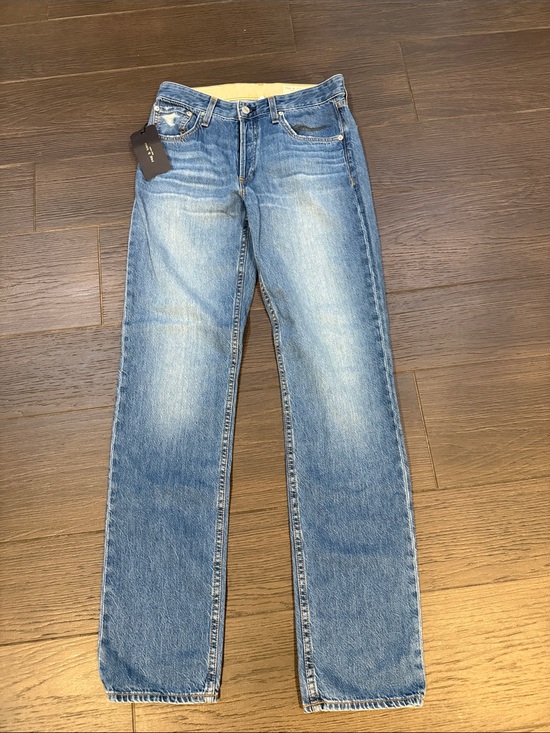 rag & bone Denim - rag & bone light blue distressed denim jeans